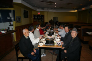 02.08 고송식당, 노인회 초청 식사대접