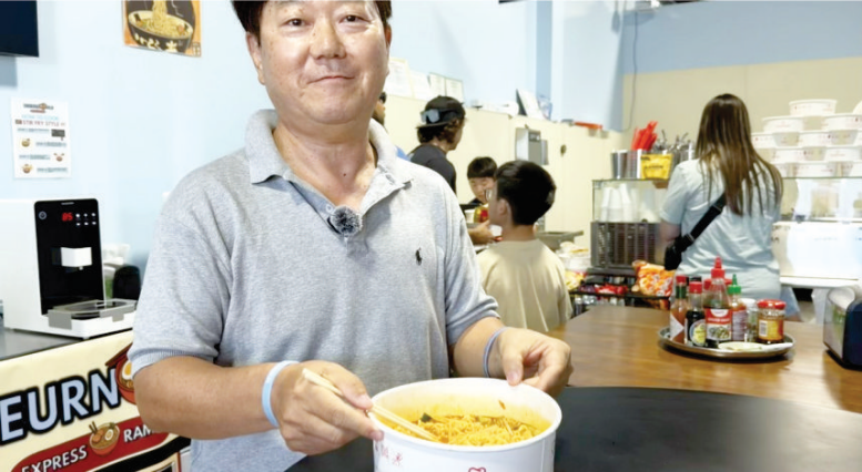 임애훈 한인회장, 한인업소 홍보 동영상 촬영 참여