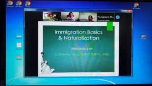 2021.10.2 한인회 '시민권 취득을 위한 법률세미나'