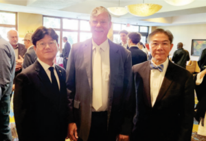 임애훈 한인회장, 마크 앤더슨 대한민국 명예총영사 부인상 참석